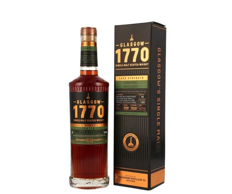 1770 Glasgow Peated Cask Strength Batch no. 2 0,7l 60,7%
