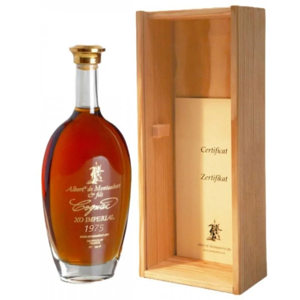 Albert de Montaubert 1975 XO 0,7l 45% Dřevěný box