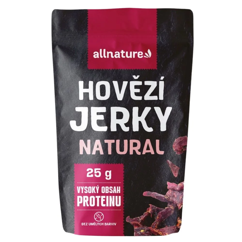 Allnature Beef Natural Jerky 25g