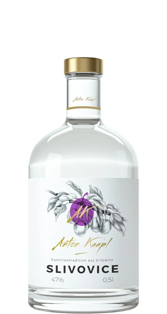 Alkohol značky Anton Kaapl