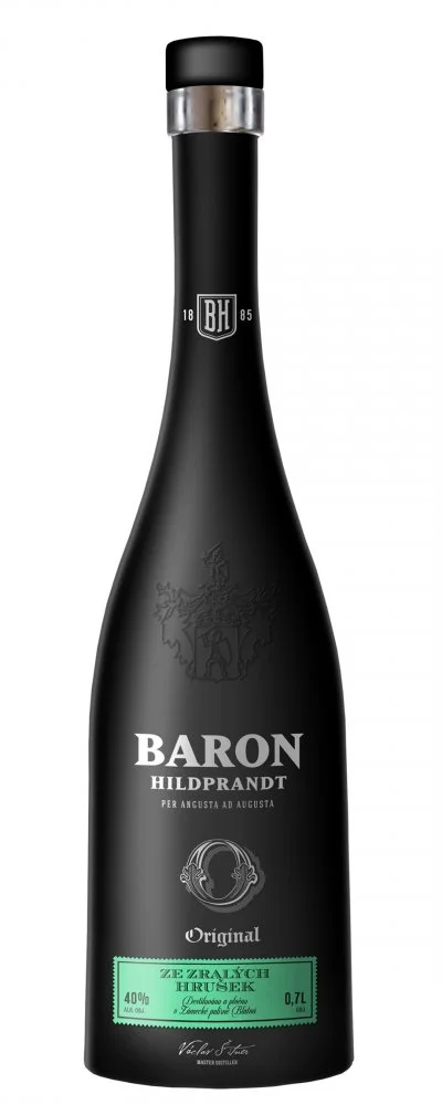 Alkohol značky Baron Hildprandt