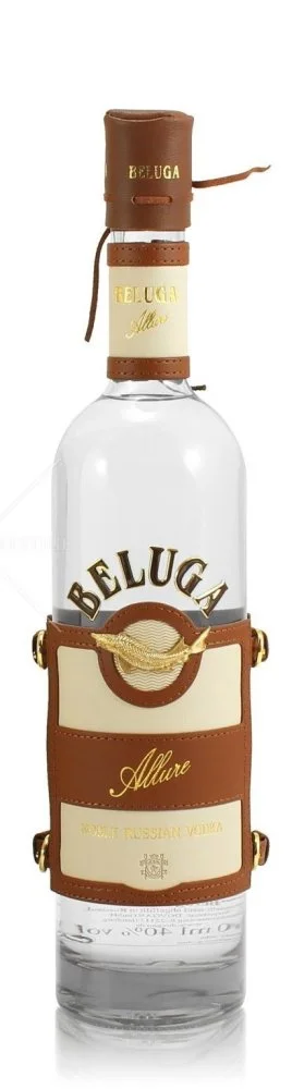 Beluga Allure kožená etiketa 0,7l 40% GB