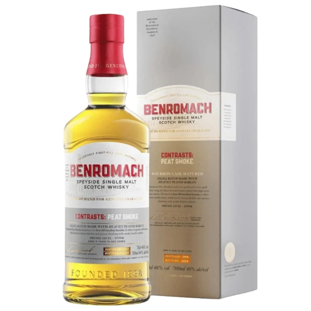 Benromach Contrasts: Peat Smoke 2014 0,7l 46% / Rok lahvování 2024