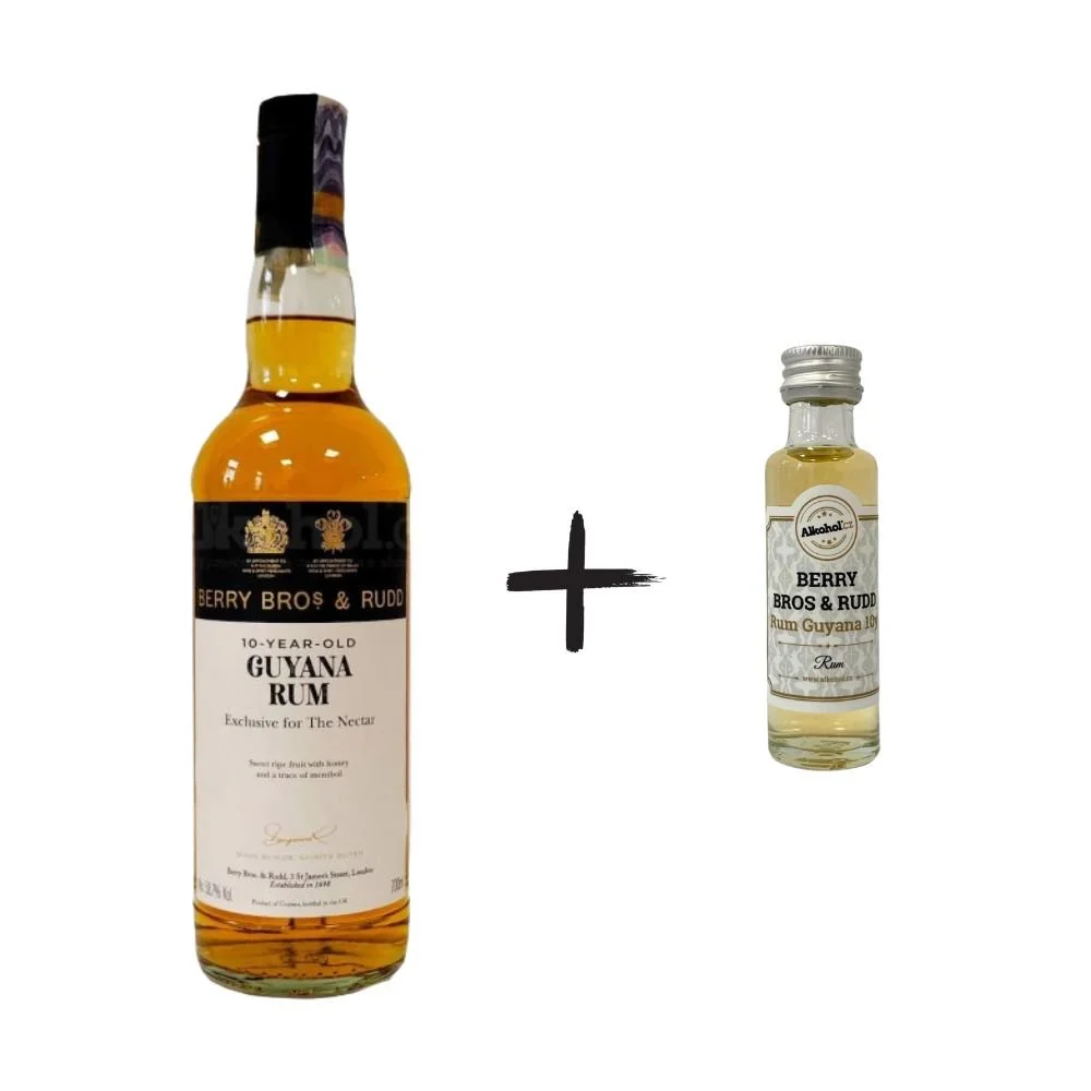 Berry Bros & Rudd Rum Guyana 10y 0,7l 58,7% + miniatura