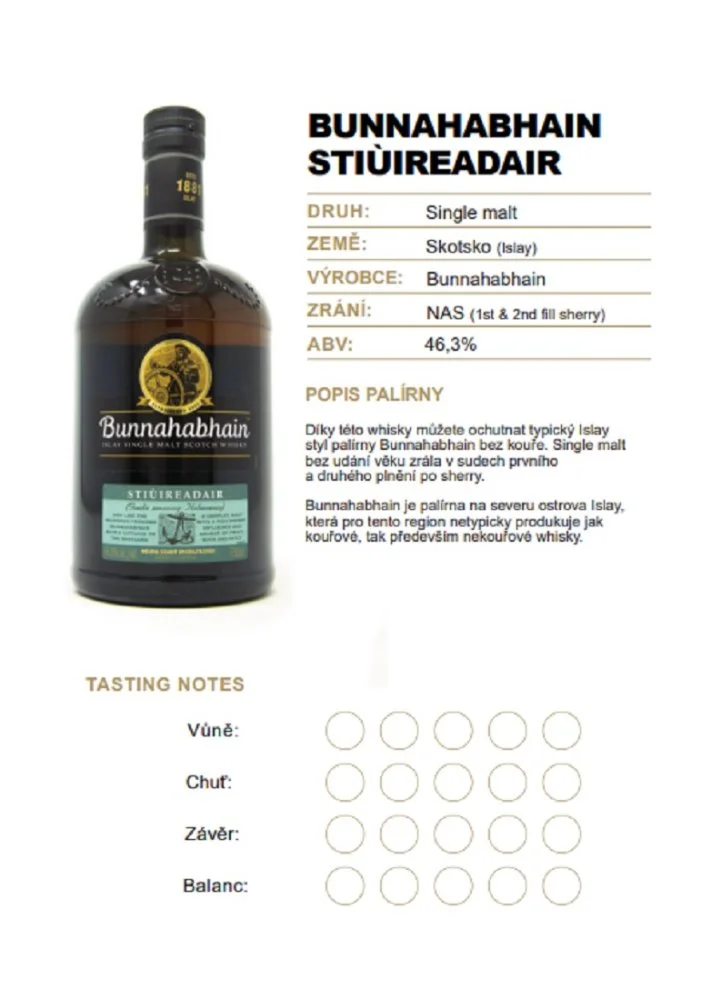 Bunnahabhain Stiúireadair 0,04l 46,3%