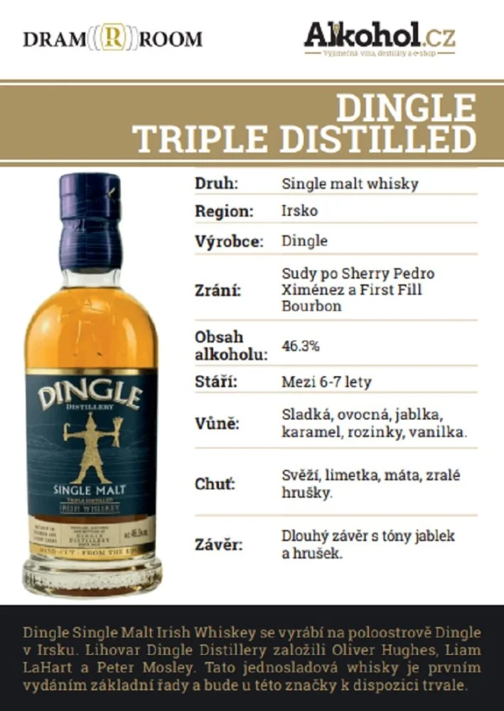 Alkohol značky Dingle