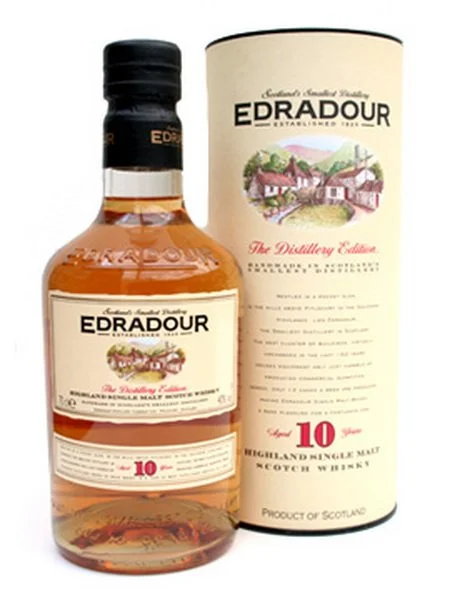 Alkohol značky Edradour