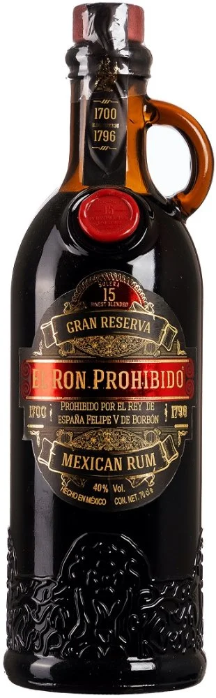 Alkohol značky El Ron Prohibido