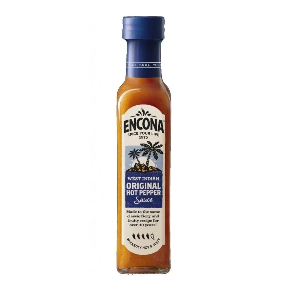 Encona Ostrá omáčka Hot Pepper 0,142l