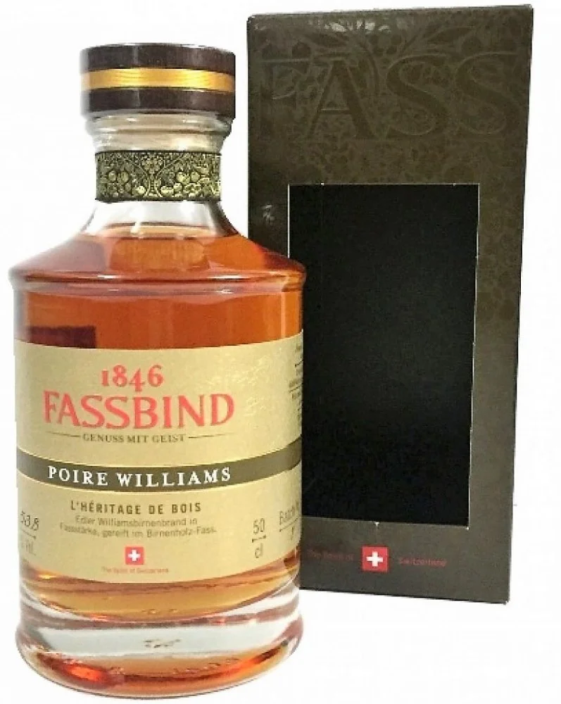 Fassbind L'Heritage de Bois Poire Williams - Hruška 0,5l 53,8% GB L.E.