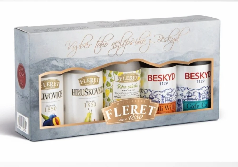 Fleret Gift Box 5×0,05l 44%