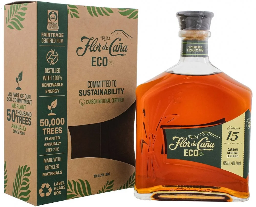 Flor de Caña Terra 15y 0,7l 40% GB