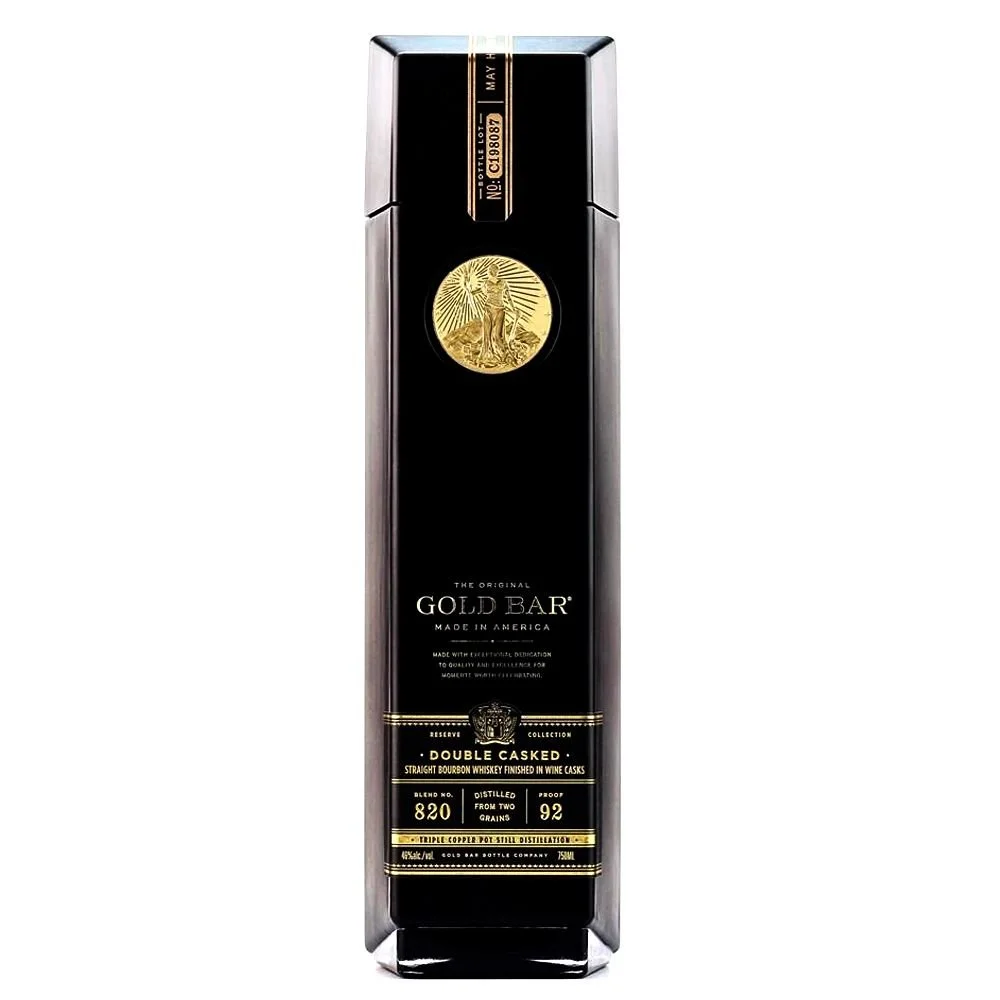 Gold Bar Double Cask Straight Bourbon Whiskey 0,75l 46%