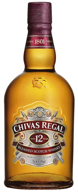 Gravírování: Chivas Regal 12y 0,7l 40%