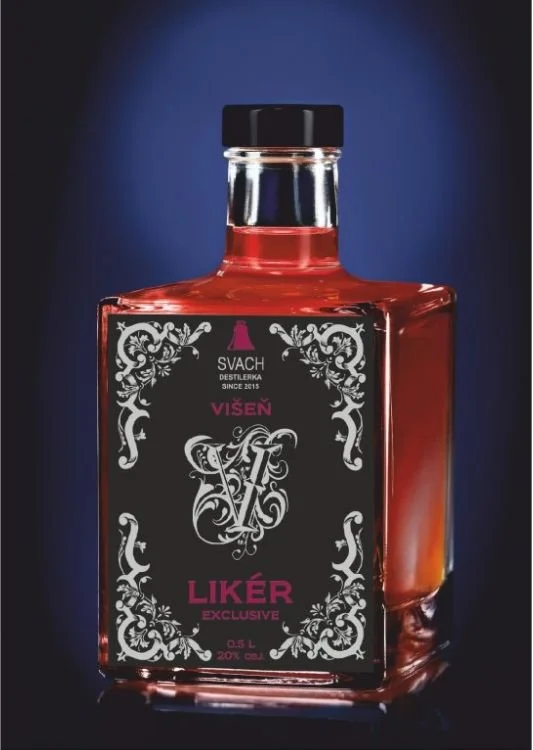 Gravírování: Exclusive Likér Višeň 0,5l 20%