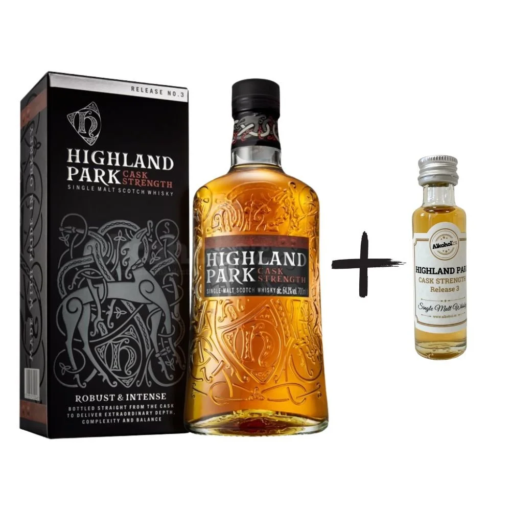 Highland Park Cask Strength 0,7l 64,1% GB + miniatura