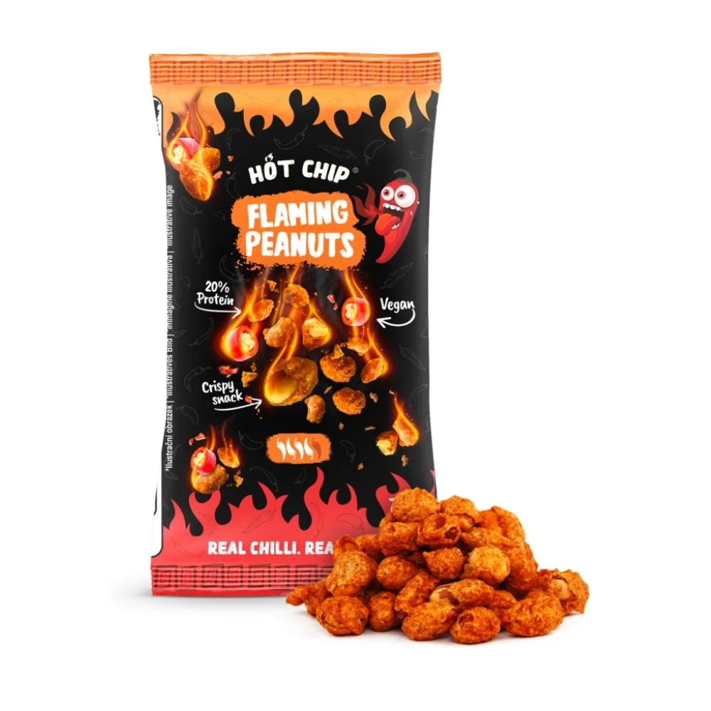 HOT-CHIP Flaming Peanuts 70g