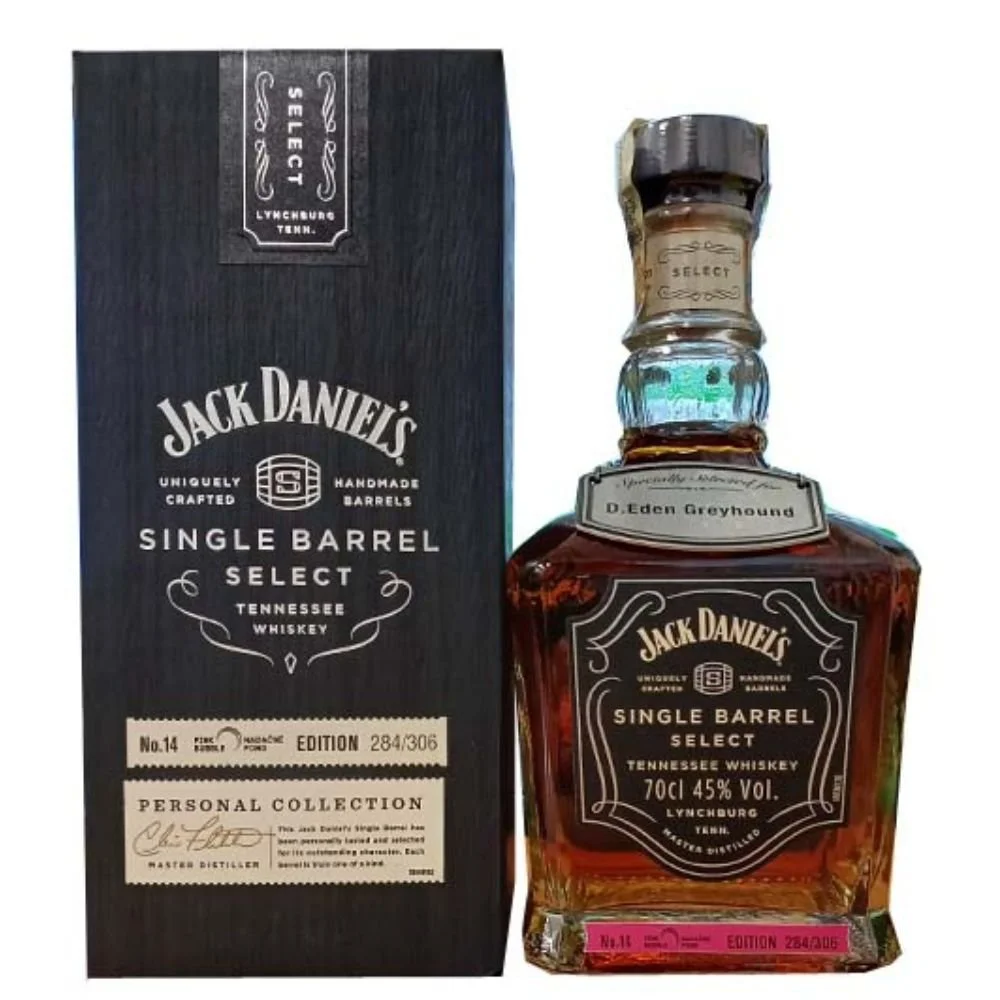 Jack Daniel's Single Barrel Select Pink Bubble Edition No.14 0,7l 45% GB L.E.