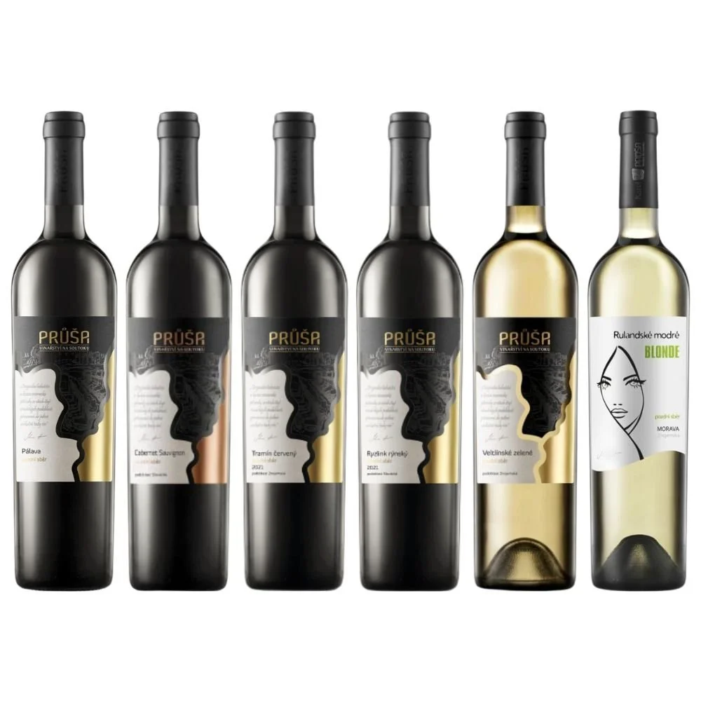 Alkohol značky Karel Průša Vinařství Na Soutoku