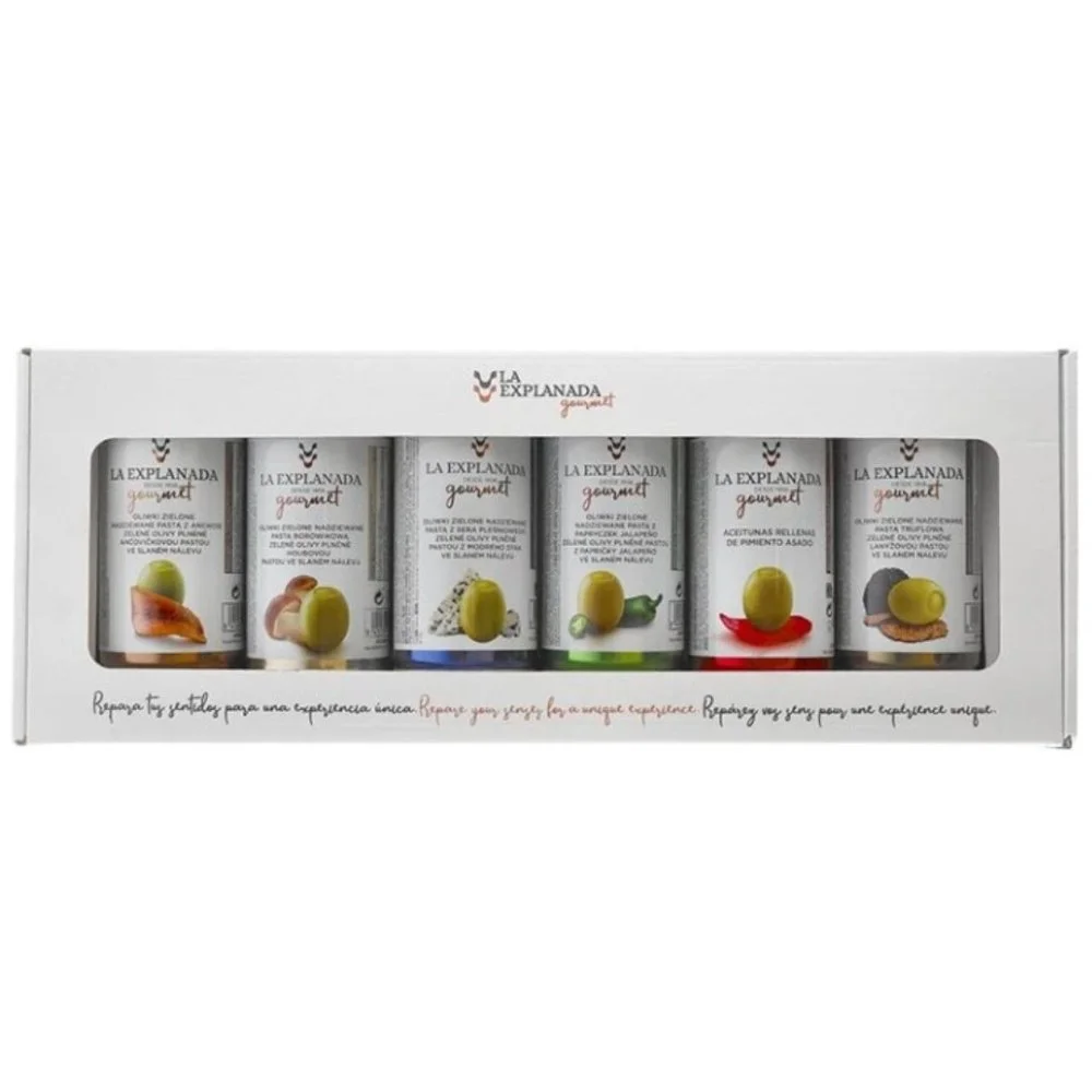 La Explanada Dárkový Set Oliv 6×350g