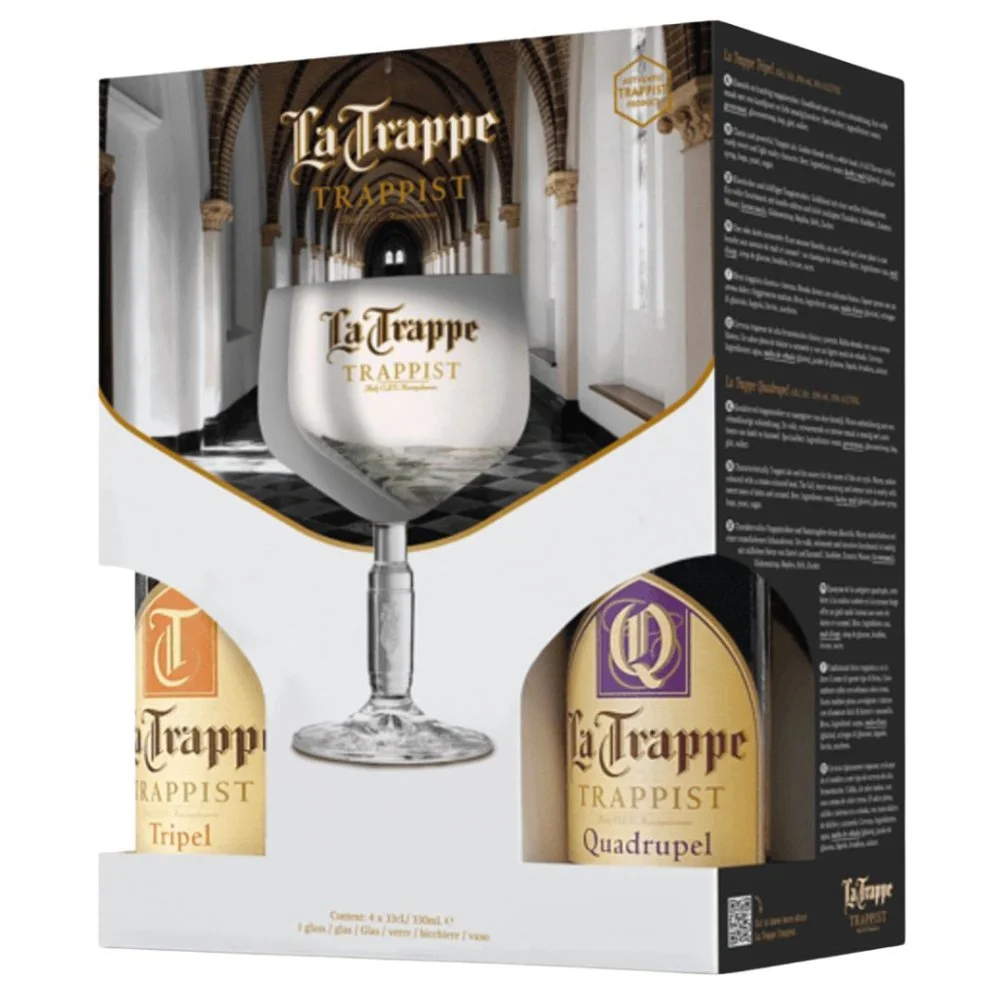 La Trappe 4×0,33l + 1x sklo