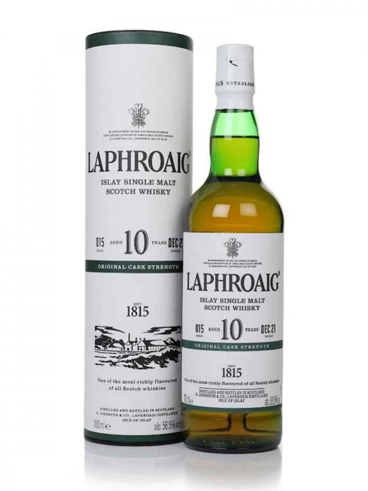 Laphroaig Cask Strength Batch 15 10y 0,7l 56,5% GB / Rok lahvování 2021