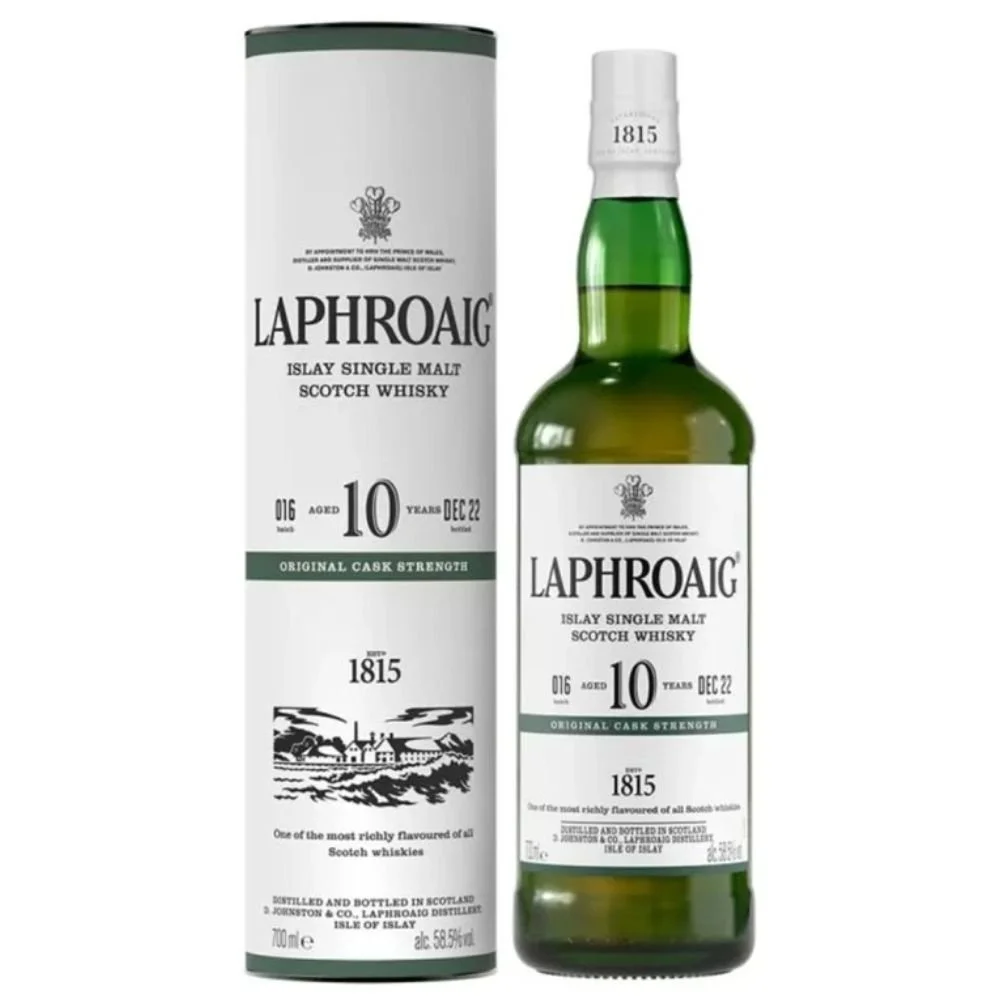 Laphroaig Cask Strength Batch 16 10y 0,7l 58,5% GB / Rok lahvování 2022