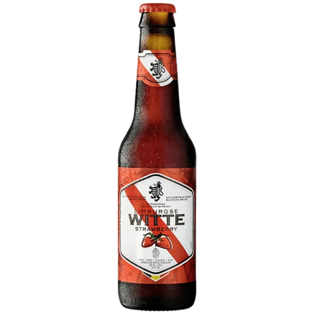 Limburgse Witte Strawberry 0,33l 4,2%