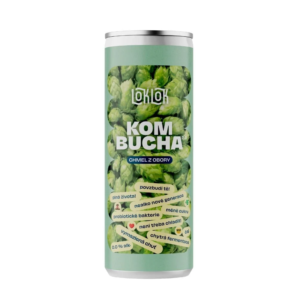 Loklok Kombucha Citra 0,33l Plech