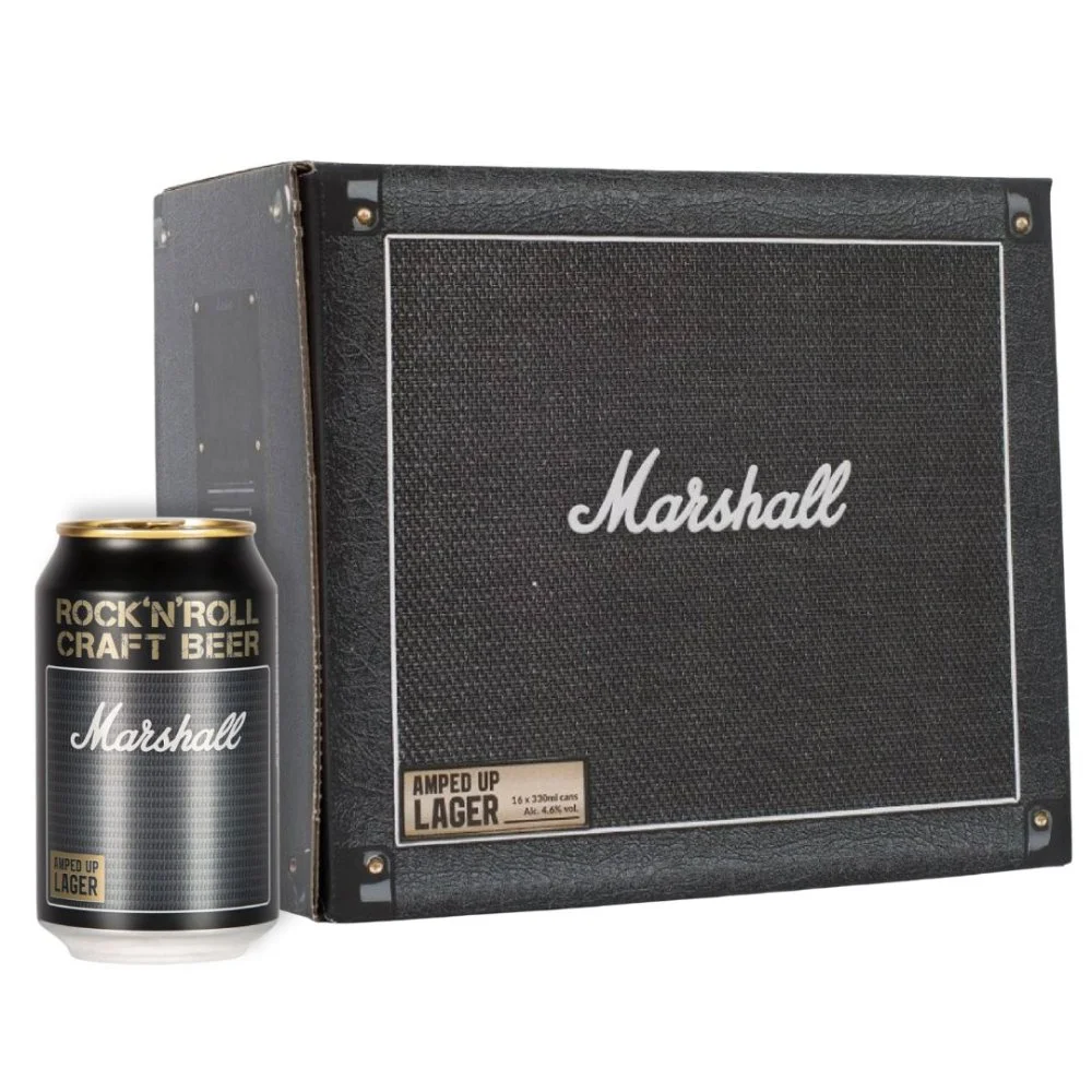 Marshall Amped Up Lager 12° 16×0,33l 4,6%