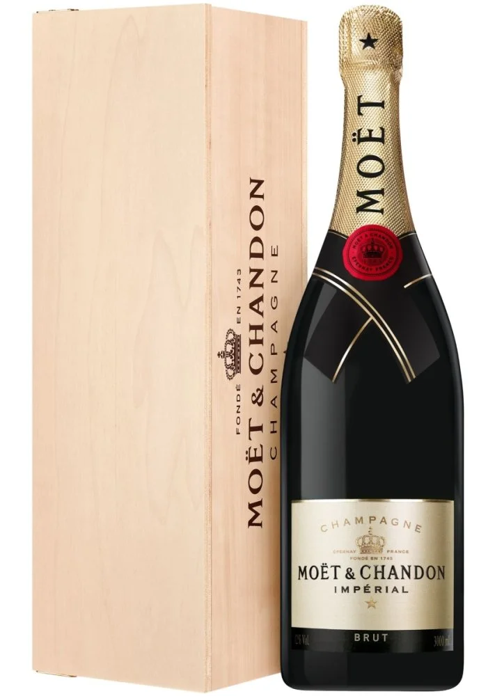Moët & Chandon Impérial Brut 3l 12,5% Dřevěný box