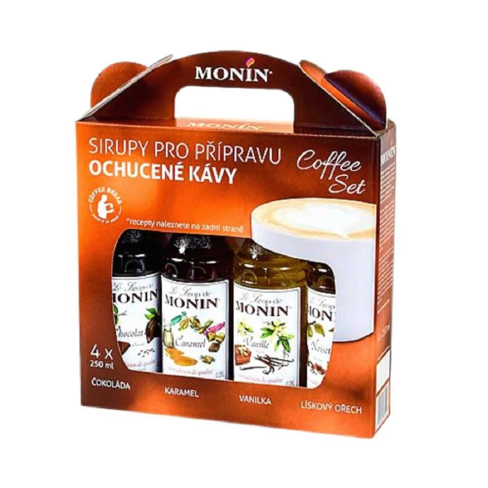 Monin Coffee Box 4×0,25l