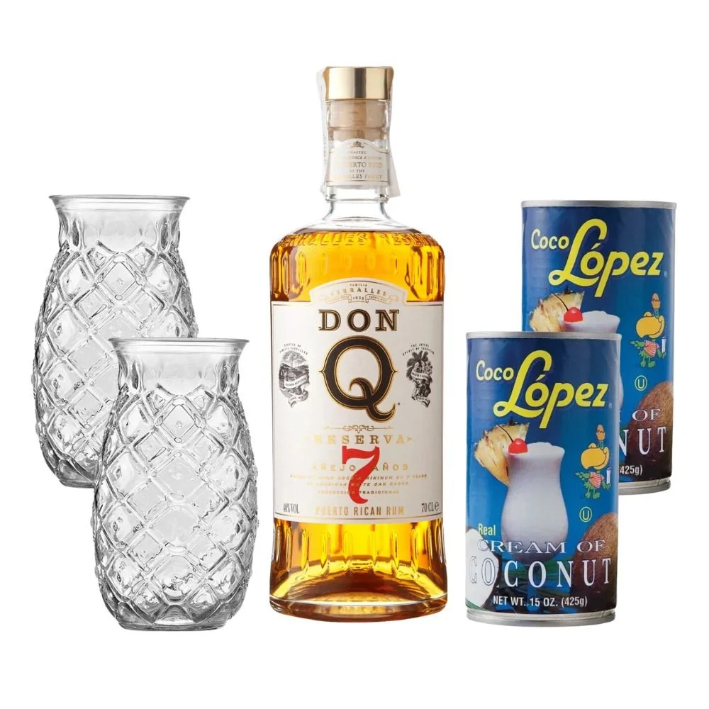 Piña Colada Set by Don Q 0,7l 40%