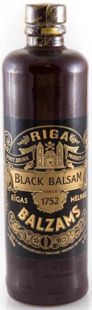 Alkohol značky Latvijas Balzams