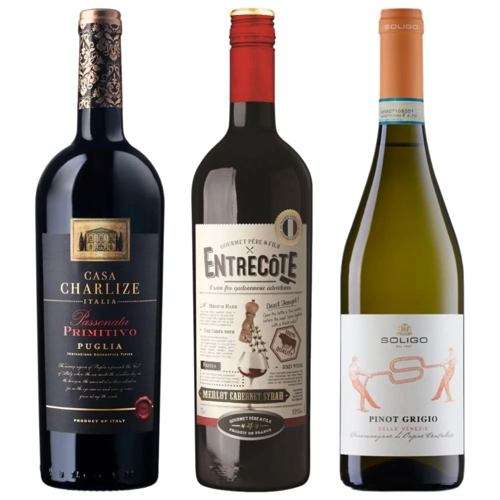 Set top vín do 200Kč 3×0,75l