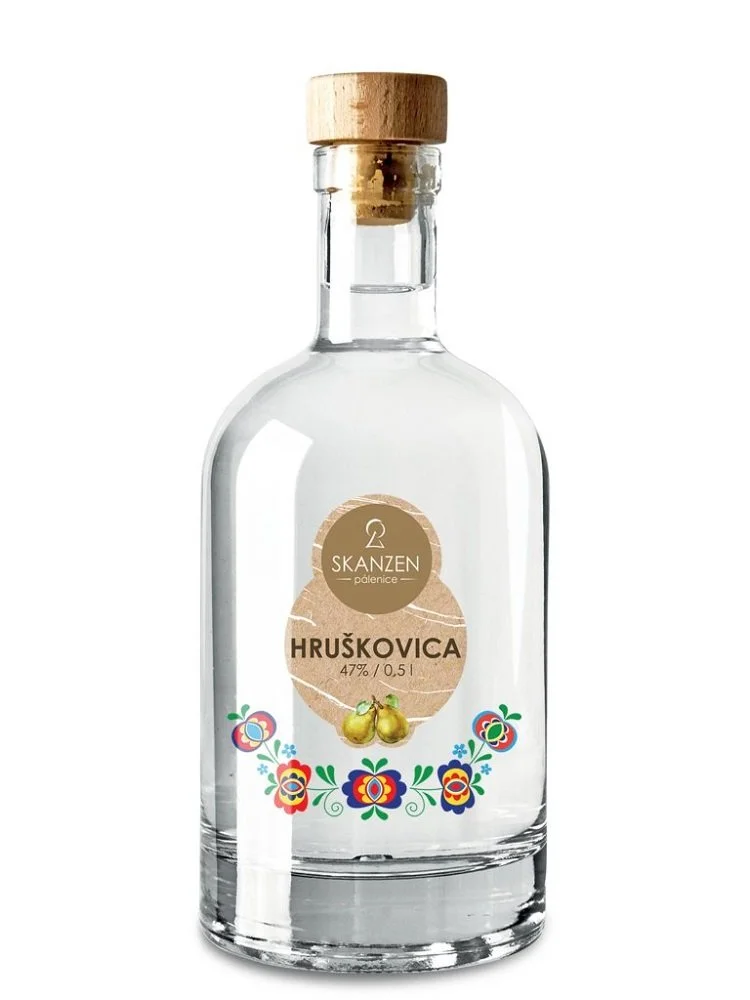 Alkohol značky Pálenice Skanzen Modrá