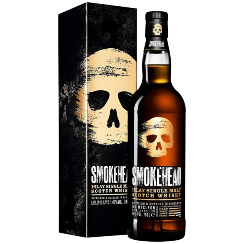Alkohol značky Smokehead