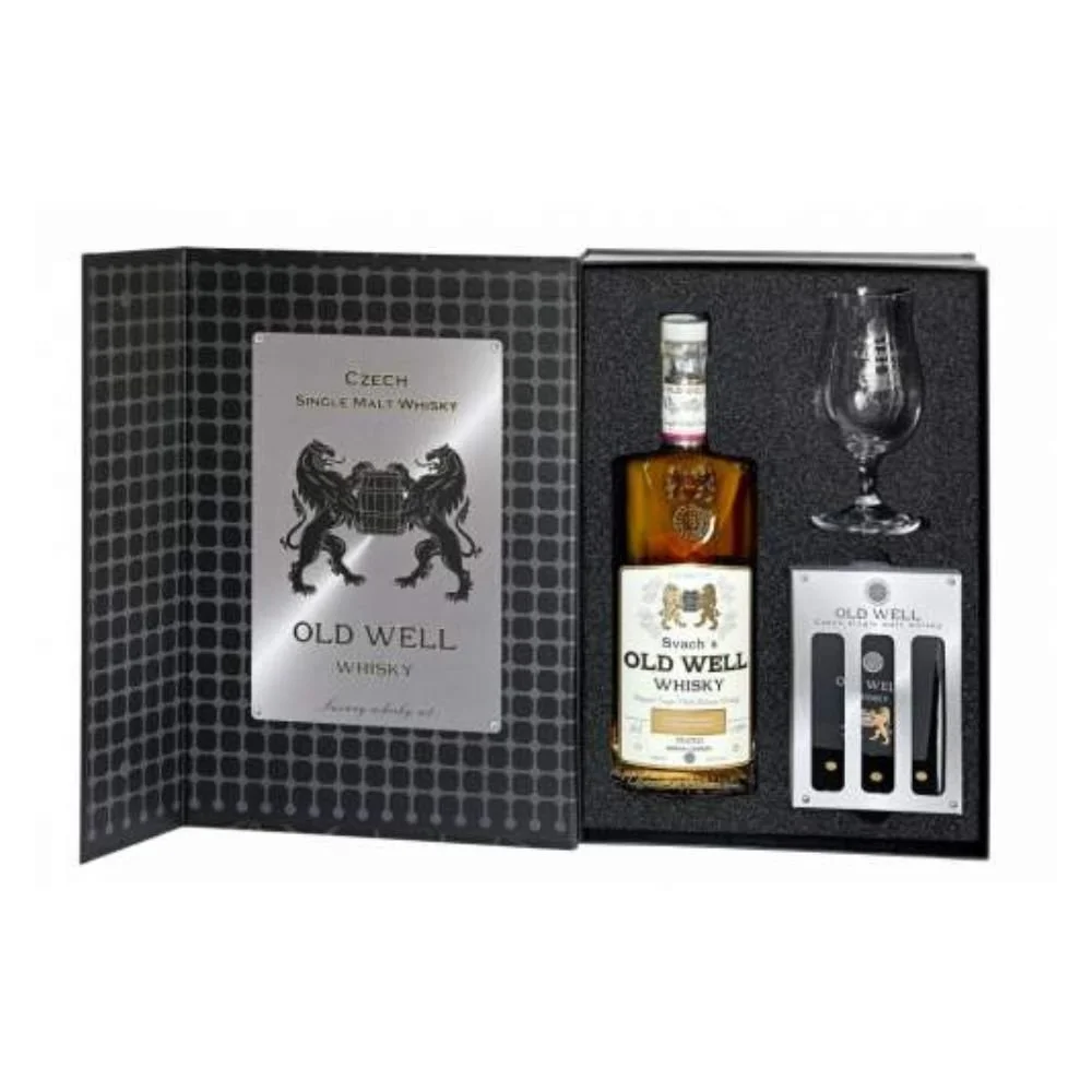 Svach's Old Well Whisky Porto 0,5l 46,3% + 1x sklo GB