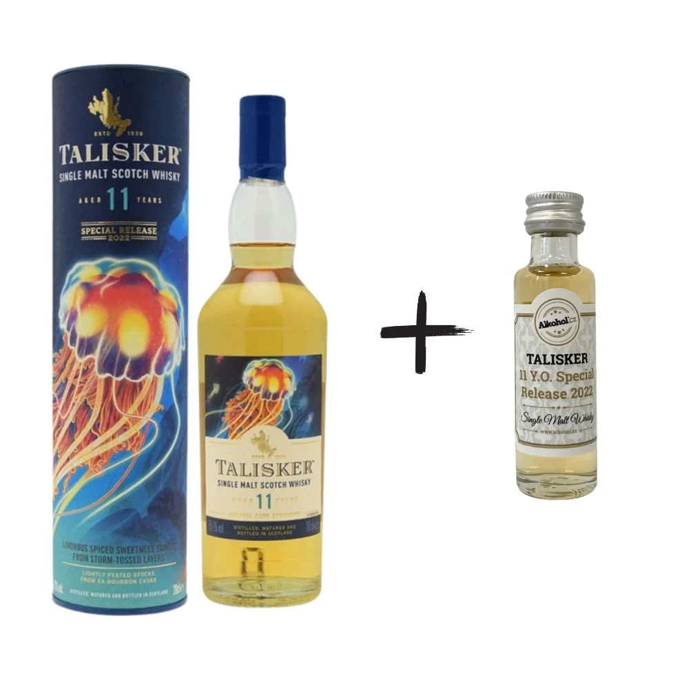Talisker Special Release 11y 0,7l 55,1% GB L.E. + miniatura / Rok lahvování 2022