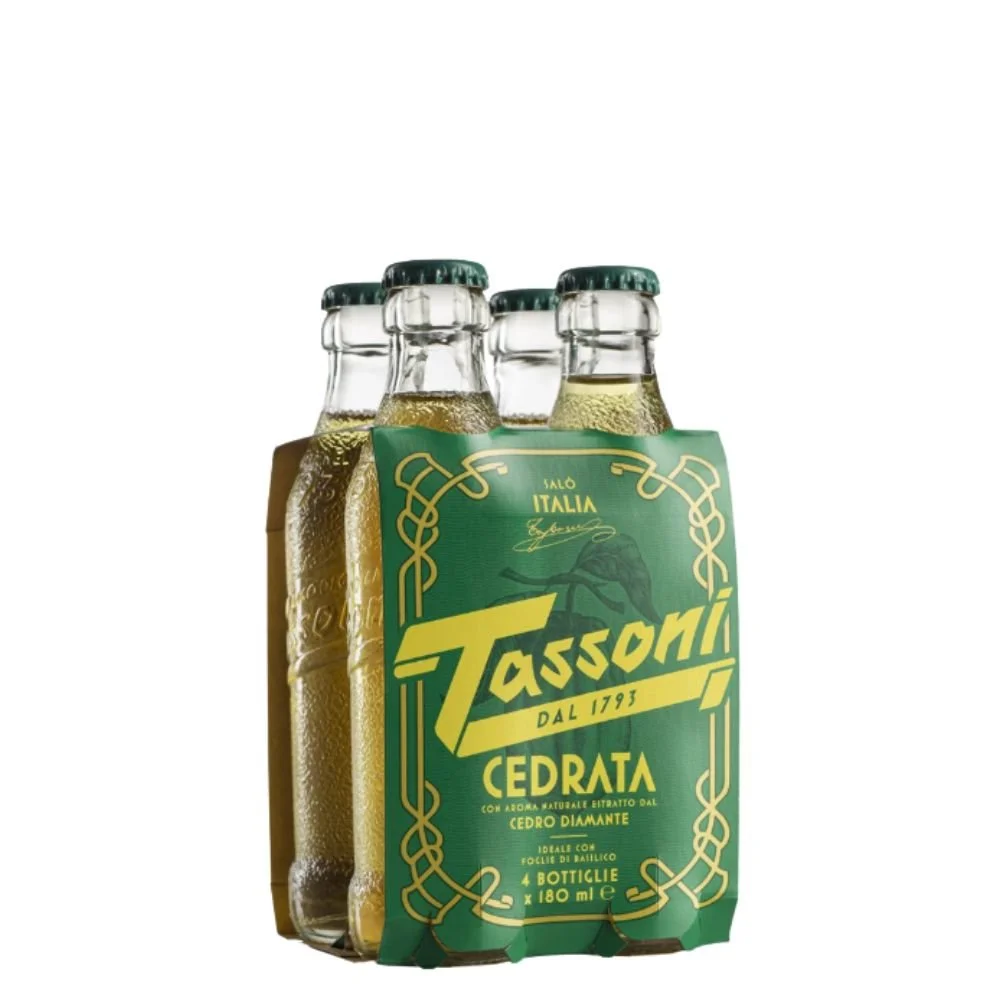 Tassoni Cedrata 4×0,18l 0%
