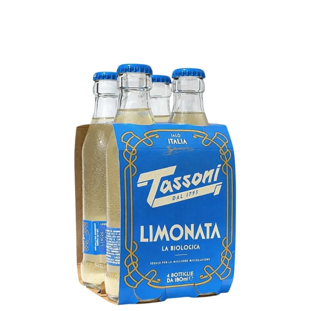 Tassoni Limonata 4×0,18l 0%