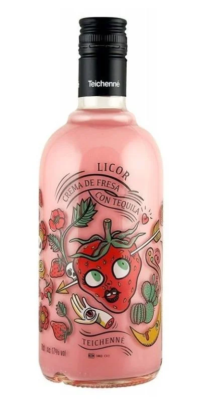 Teichenné Crema de Fresa con Tequila 0,7l 17%
