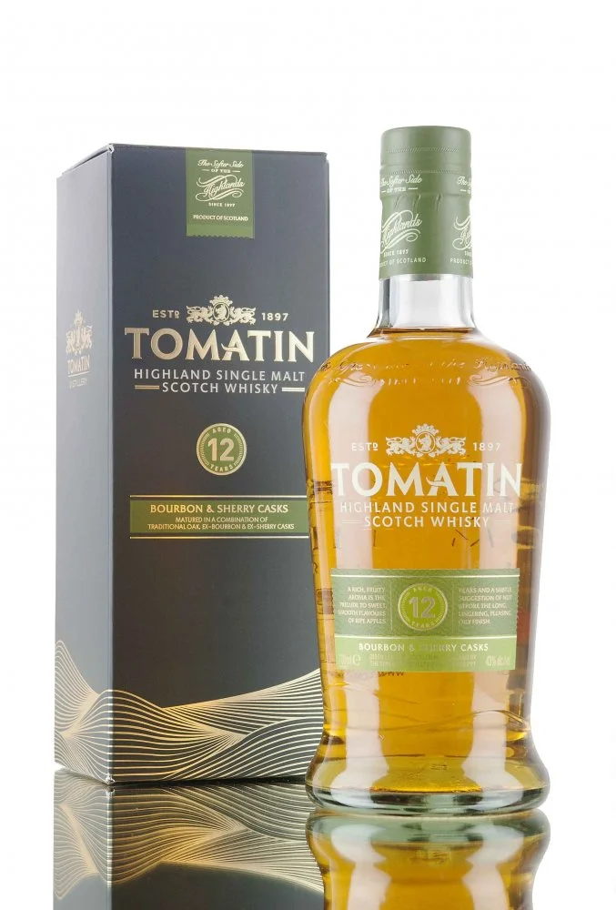 Alkohol značky Tomatin