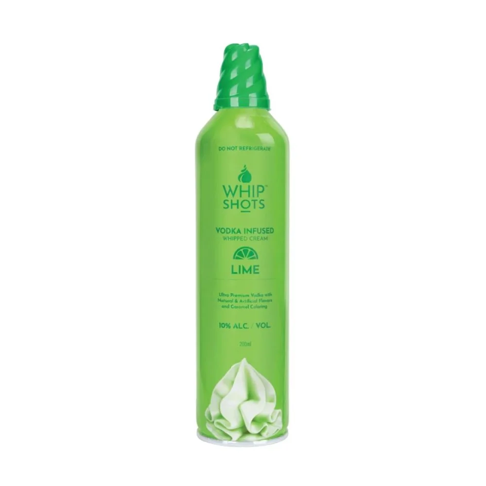 WhipShots Alko Šlehačka Lime 0,2l 10%