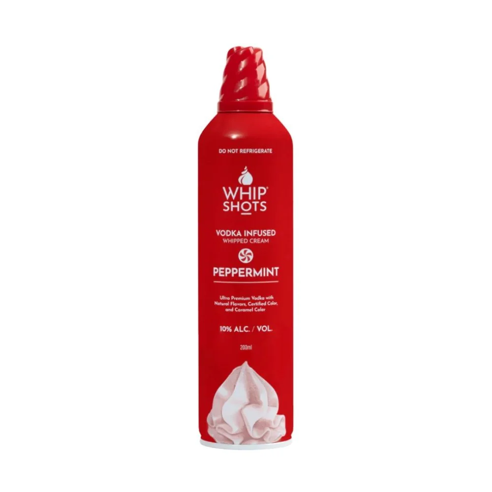 WhipShots Alko Šlehačka Peppermint 0,2l 10%