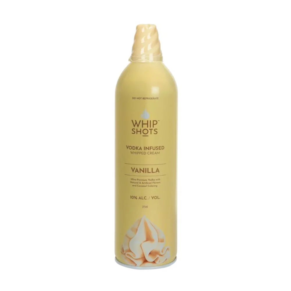 WhipShots Alko Šlehačka Vanilla 0,375l 10%