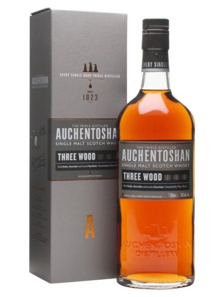 Lahev Auchentoshan Three Wood 0,7l 43%
