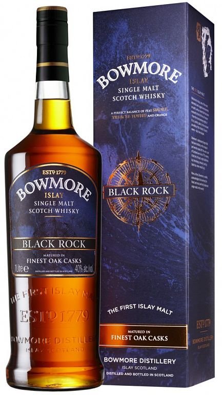 Lahev Bowmore Black Rock 1l 40%
