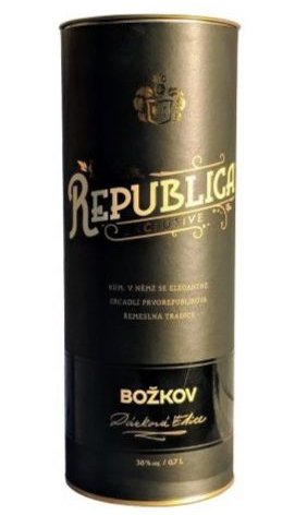Lahev Božkov Republica Exclusive 0,7l 38% Tuba