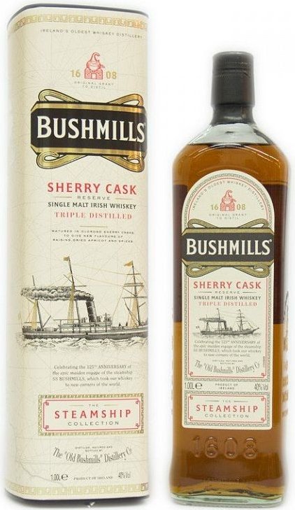 Lahev Bushmills Sherry Cask 1l 40% GB